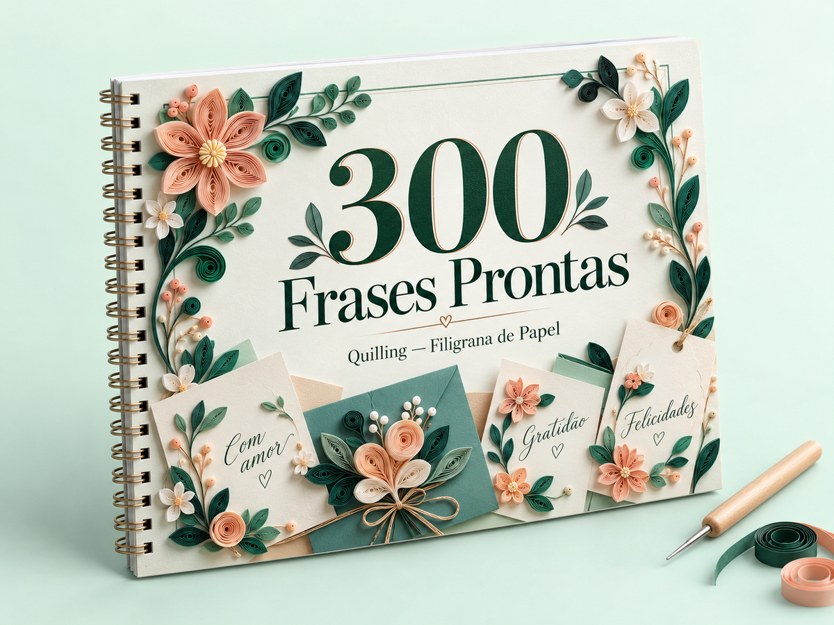 Capa ilustrativa do Kit com 300 Frases Prontas para Cartões e Lembrancinhas